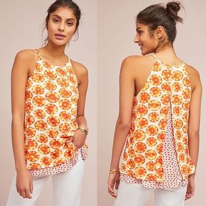 Anthropologie Springtime Printed Cami